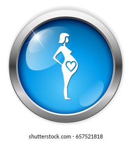 pregnant woman icon