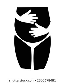 pregnant woman icon, vector best flat icon.