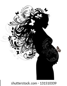Download Pregnant Woman Silhouette Images Stock Photos Vectors Shutterstock