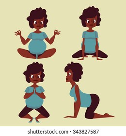 Pregnant Woman Yoga