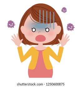 Pregnant women who are frightening of virus.