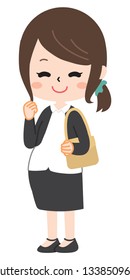 Pregnant women working