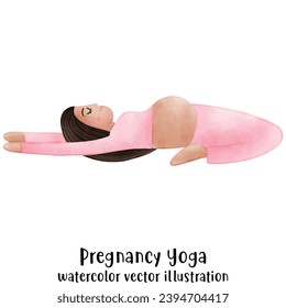Pregnant Yoga, Meditate, Yoga pose