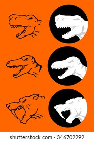 Prehistoric Animal Head-Three types of prehistoric predators that once ruled the earth