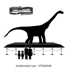 prehistoric design over white background, vector illustration