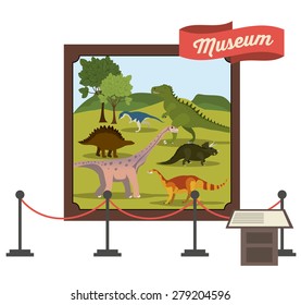 prehistoric design over white background, vector illustration