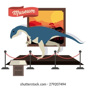 prehistoric design over white background, vector illustration