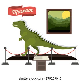 prehistoric design over white background, vector illustration