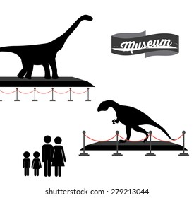 prehistoric design over white background, vector illustration