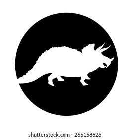 Prehistoric design over white background,vector illustration