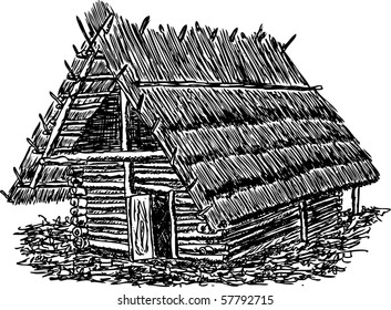 Hut Drawing Images Stock Photos Vectors Shutterstock