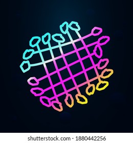 Prehistoric net nolan icon. Simple thin line, outline vector of prehistoric icons for ui and ux, website or mobile application