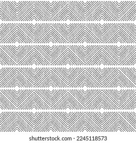 Prehistoric pottery Bell Beaker culture inspired seamless dotted pattern with optical illusion - folk art, repetitive design in black and white. vase, old, pottery, ceramic, bowl, prehistoric, zig-zag