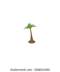 Prehistoric Tree Vector Art EPS