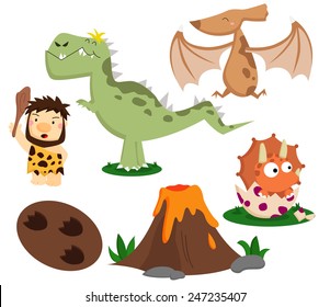 Prehistoric Vector Set