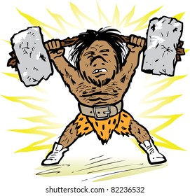 Prehistoric Weightlifter