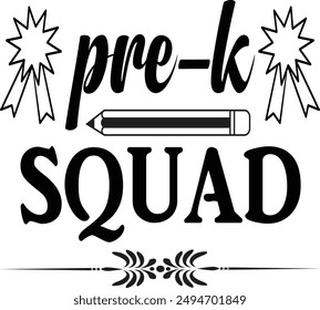 Pre-k Squad, Second grade squad, hello first grade, hello second grade, Back to School Bundle,
 Pencil design, Grade Level Vibes, Teacher ,School Quote, School Shirt, Kid Shirt, Silhouette