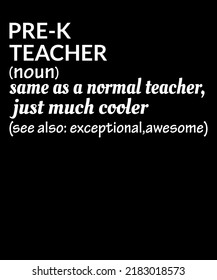 pre-k teacher back to school t-shirt design