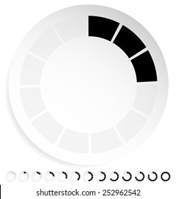 Preloader, buffer shape, generic progress indicators