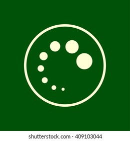 preloader icon. vector eps10 icon
