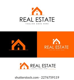 Plantillas de diseño de logotipos prefabricados para inmobiliarios y agentes inmobiliarios