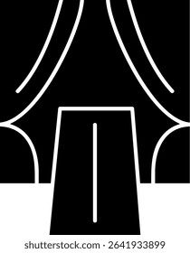Premiere Glyph Vector Icon Design
