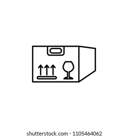 premise outline icon. Element of logistic icon for mobile concept and web apps. Thin line premise outline icon can be used for web and mobile on white background