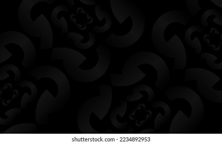 Premium abstract artistic elegant black background