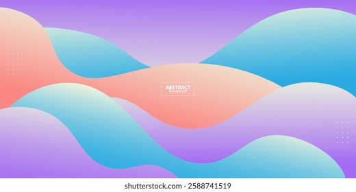 Premium abstract background with colorful background and dynamic shadow in the background. Vector background for wallpaper.