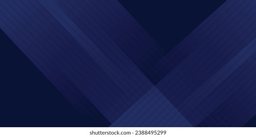 Premium abstract background design with diagonal dark blue line pattern. Vector horizontal template for digital lux business banner, vector abstract background 