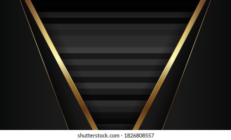 Fondo abstracto premium con color gradiente en el fondo. Fondo vectorial. Eps 10