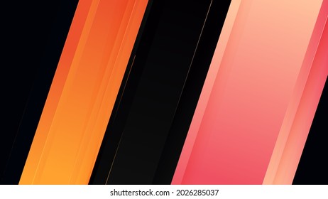 Premium abstract background with gradient color. Vector background for wallpaper. Eps 10
