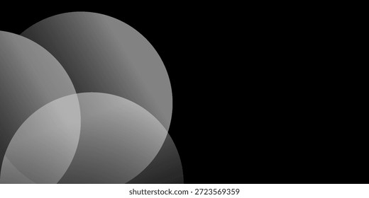 fundo abstrato premium com gradiente de luxo geométrico. fundo de círculo gradiente branco para banner, web e cartaz