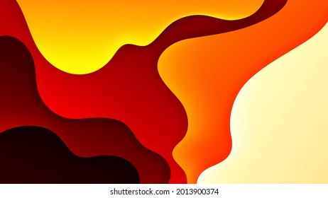 Premium abstrakter Hintergrund mit weicher Farbe und dynamischem Schatten. Vektorhintergrund für Tapeten. EPS10