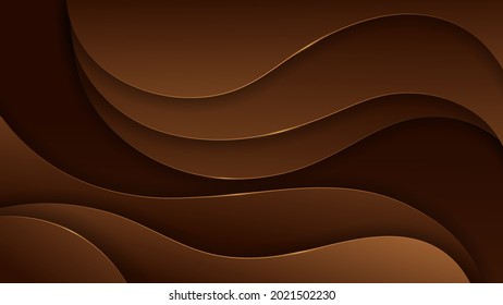 Premium abstract background with soft color and dynamic shadow. Vector background for wallpaper. Eps 10