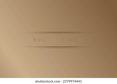 A premium abstract background, with text Luxury Vector abstract golden luxury backgrounds templates