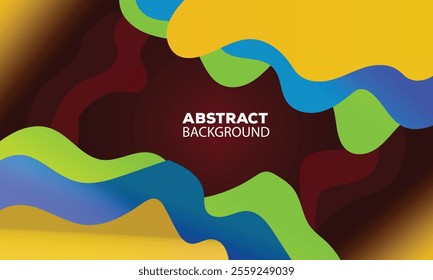 Premium Abstract Background with vector Design of Multiple Color for Banner, Website and Wallpaper