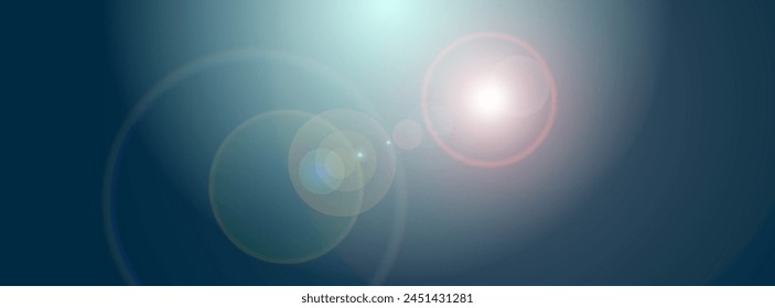 Premium and abstract blue elegant and modern gradient wallpaper with lense flare effect wallpaper background.