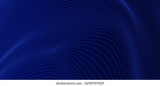Padrão azul abstrato premium com linhas geométricas. Fundo azul abstrato com linhas e padrões geométricos. Perfeito para projetos de design moderno, apresentações e planos de fundo.