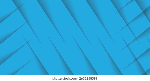 Premium Abstract blue and shadow abstract background for banner and cover