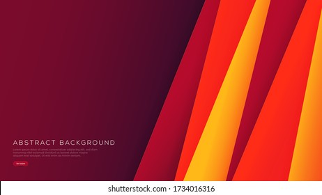 Premium abstract coloful background with dynamic straight shadow on background. Vector abstract background