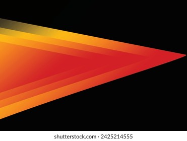 Premium abstract colorful and black background with gradient color vector background.