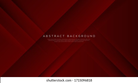 Premium abstract dark red background with gradient color. Vector background. Eps10