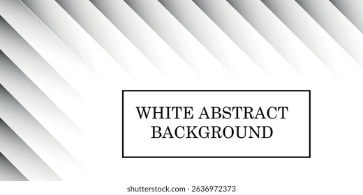 premium abstract design with diagonal shape and shadow style matched with gray white gradation for banner, presentation, and cover. eps. 10