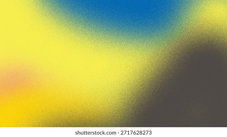 Premium abstrato gradiente granulado fundo ruído textura efeito poster verão design de cores sem costura.