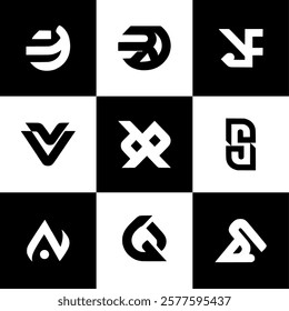 premium abstract logo collection, for various brands