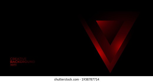 Premium Abstract Luxury red and black with the gradient is the with floor wall metal texture soft tech background design vector illustration for website, poster, brochure, presentation template etc
