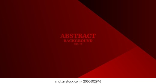 Premium Abstract Luxury red and black with the gradient is the with floor wall metal texture soft tech background design vector illustration for website, poster, brochure, presentation template, etc.