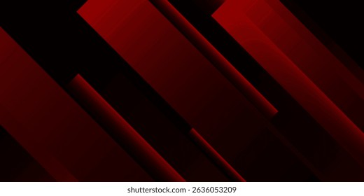 Premium Abstract Luxury red and black with the gradient is the with floor wall metal texture soft tech background design vector illustration