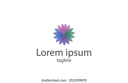 Premium-Logo für abstrakte Marihuana-Blätter